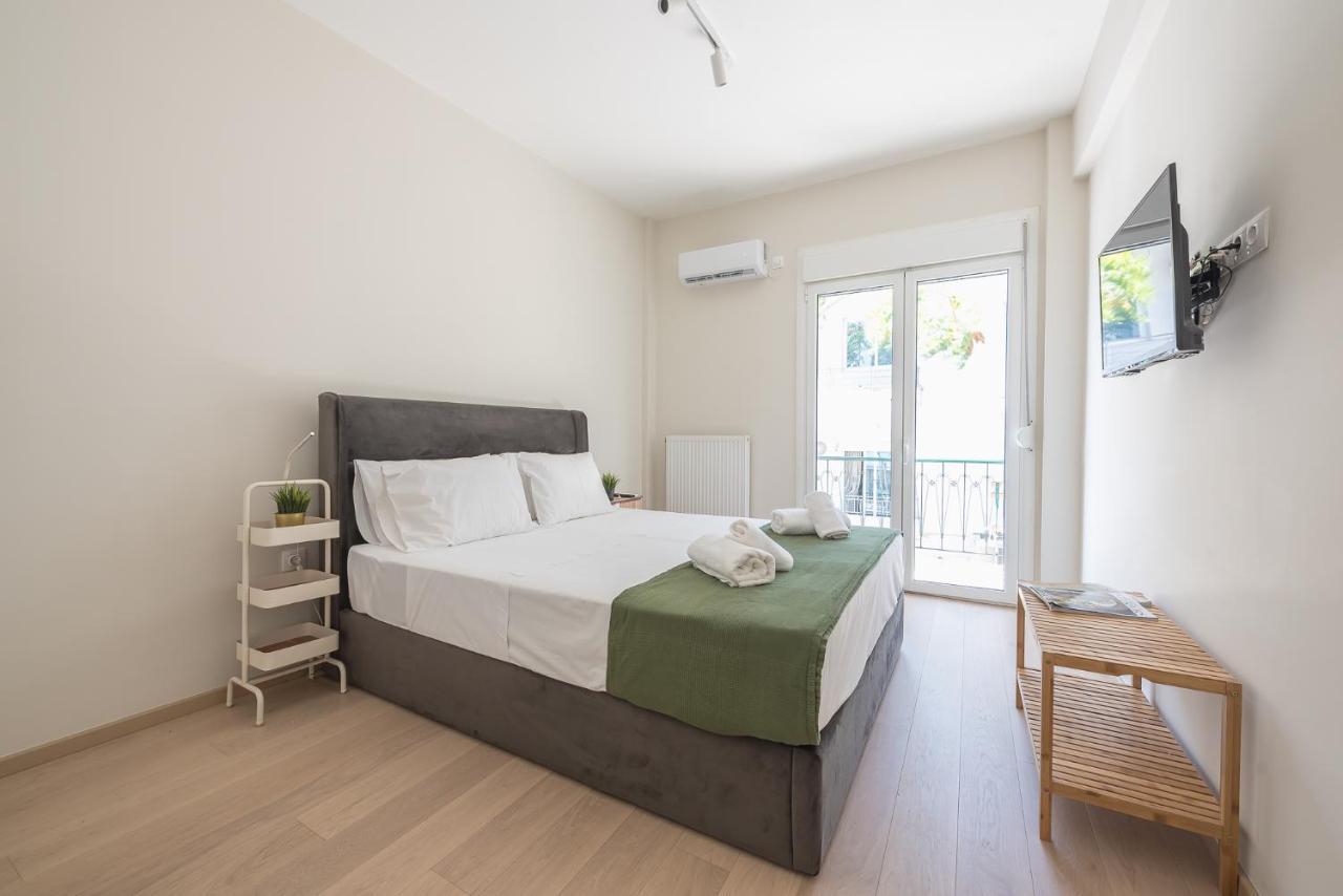 Stylish 2Bdr Apt By Acropolis Athen Exterior foto